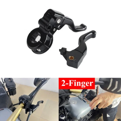 Aluminum Hand Brake Clutch Lever For Harley Sportster 2004-2013 XL883R XL1200R - Imagem 1 de 4