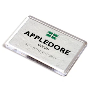 FRIDGE MAGNET - Appledore, Devon - Lat/Long SS4630 - Picture 1 of 1
