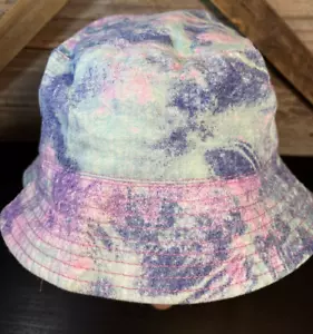 Floppy Tops Youth Tropical Print Rain Bucket Hat Size S-M - Picture 1 of 10