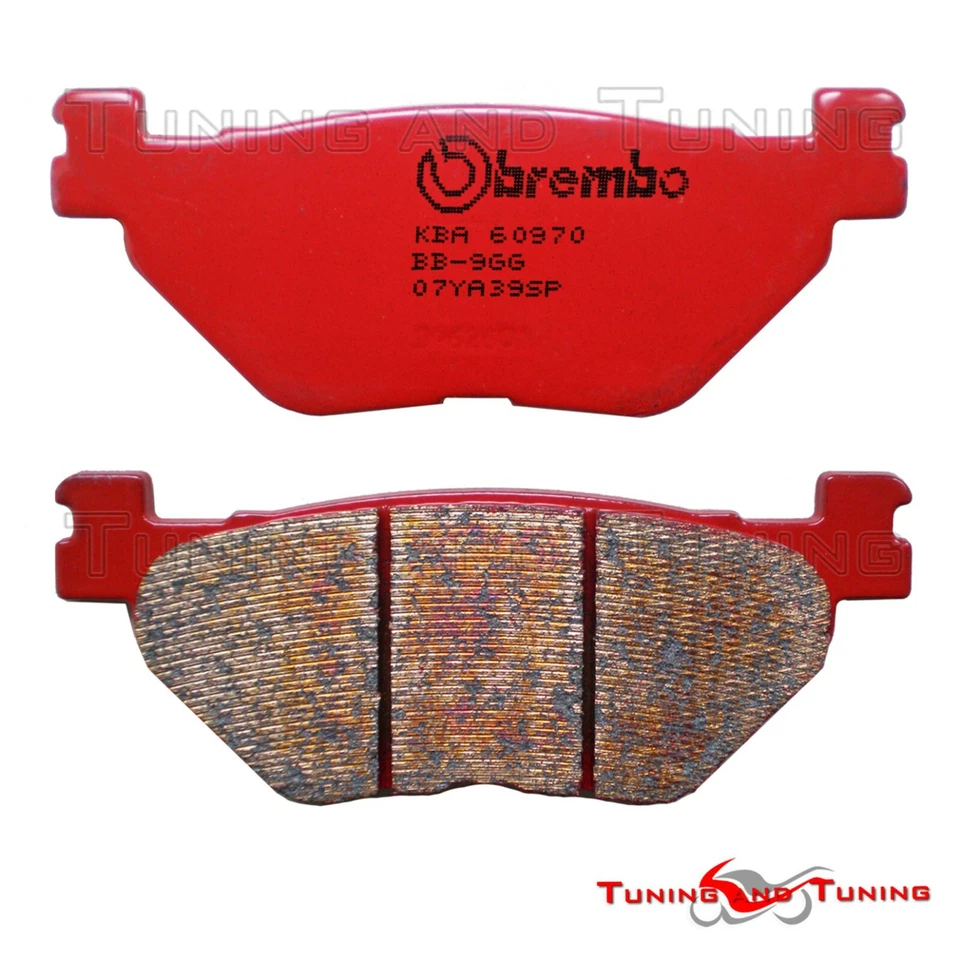 Plaquettes De Frein Arriere BREMBO SP POUR YAMAHA TDM 900 2002-2003-2004>2014 - Photo 1/1