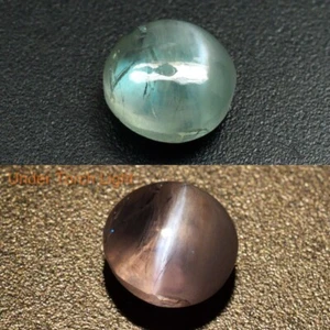 Shola 0.34 Ct Natural Alexandrite Hard Color Change And Cat's Eye Brazil - Picture 1 of 10