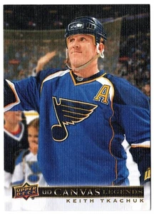 2020-21 SP Signature Edition Legends UD Canvas KEITH TKACHUK C-40 St Louis Blues - Picture 1 of 1