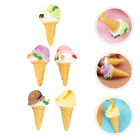 12pcs Cute Mini Ice Cream Models Handcrafted Resin Cream for Phone