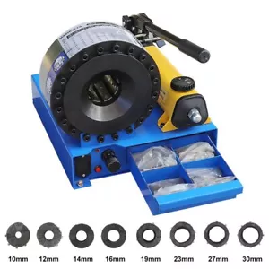 Schlauchpresse Hydraulikschlauch Presse mit Handpumpe und Pressbacken 5600KN - Bild 1 von 10