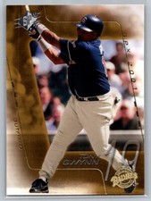 2001 Upper Deck SPx Baseball Card #76 Tony Gwynn San Diego Padres