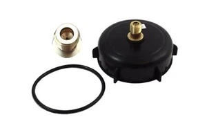 Tappo 4" con valvola S30 per canna a pressione Homebrew King Keg (perno non piercing) - Foto 1 di 4