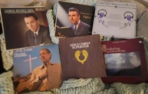 Lot Of 6 Lp But 9 Vinyl~Great Contemporary Christian Duets, Gospel & Christian** - Picture 1 of 17
