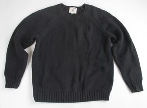 LANDS END Navy School Uniform Drifter Sweater Pullover Kids M 5/6 *GC* - Picture 1 of 5