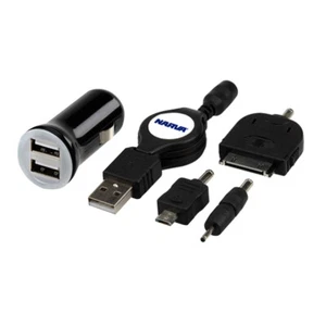 NARVA USB LIGHTER TWIN SOCKET GPS SMARTPHONE IPHONE 4 CARAVAN 4X4 4WD 81054BL - Picture 1 of 2