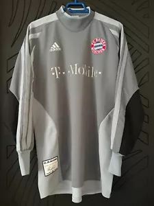 Oliver Kahn Jersey Bayern Munchen Football Shirt Adidas M Long Trikot Soccer - Bild 1 von 5