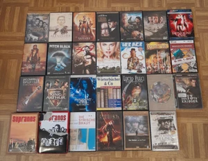 dvd sammlung Sopranos Resident Evil Riddick +2 Spiele - Bild 1 von 2