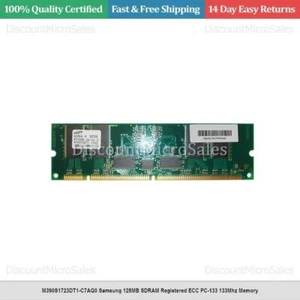 M390S1723DT1-C7AQ0 Samsung 128MB SDRAM Registered ECC PC-133 133Mhz Memory - Picture 1 of 1