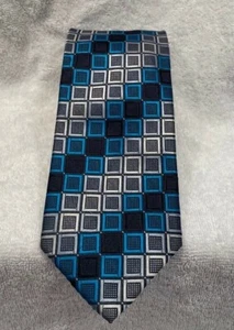 Corbata Alexander Julian Colours Designer para hombre verde azulado, negra, azul 100 % seda nueva sin etiquetas  - Imagen 1 de 3