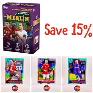 2021-22 Topps Merlin Chrome UEFA - Refractors/Aqua Prizms You Pick #1-150