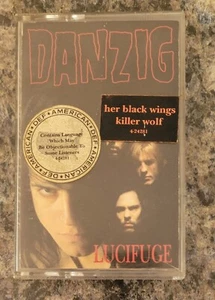 DANZIG  II Lucifuge Cassette Tape 4-24281 W/Hype Stickers Shipped In A Box π¦  - Picture 1 of 11