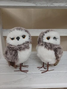 EULE 4,5 Zoll Fingerpuppe Plüsch Markenlos (MA1061) 2er-Set - Bild 1 von 6