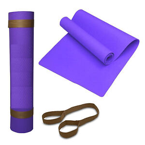 Anti Slip EVA Material Exercise Mat For Women & Men For Unisex Purple Color 4MM