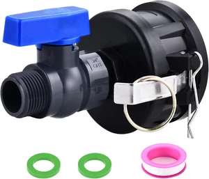 IBC Tote Adapter, 2.Cam Lock for 275_330 Gallon IBC Tote Tank/IBC Tote to Gard*.* - Bild 1 von 7