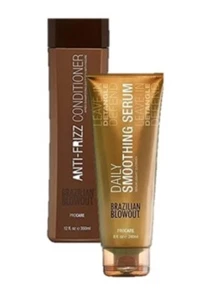 Brazilian Blowout Serum Conditioner Bundle Açaí Anti-frizz 12oz 8oz - Picture 1 of 1
