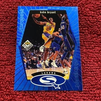 1998-99 UD Choice #SQ13 Kobe Bryant StarQuest Blue (1400) - Image 1 of 3