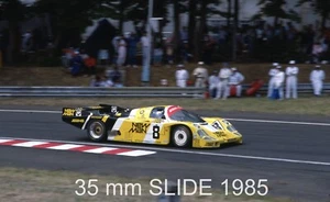 PORSCHE 956 JOEST 1985 LE MANS SLIDE 35MM PHOTOGRAPH MILLER BELMONDO DENARVAEZ 8 - Picture 1 of 2