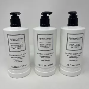 Gilchrist & Soames Body Lotion London Collection 360ml /12.2 Fl oz (NEW!) X 3 - Picture 1 of 7