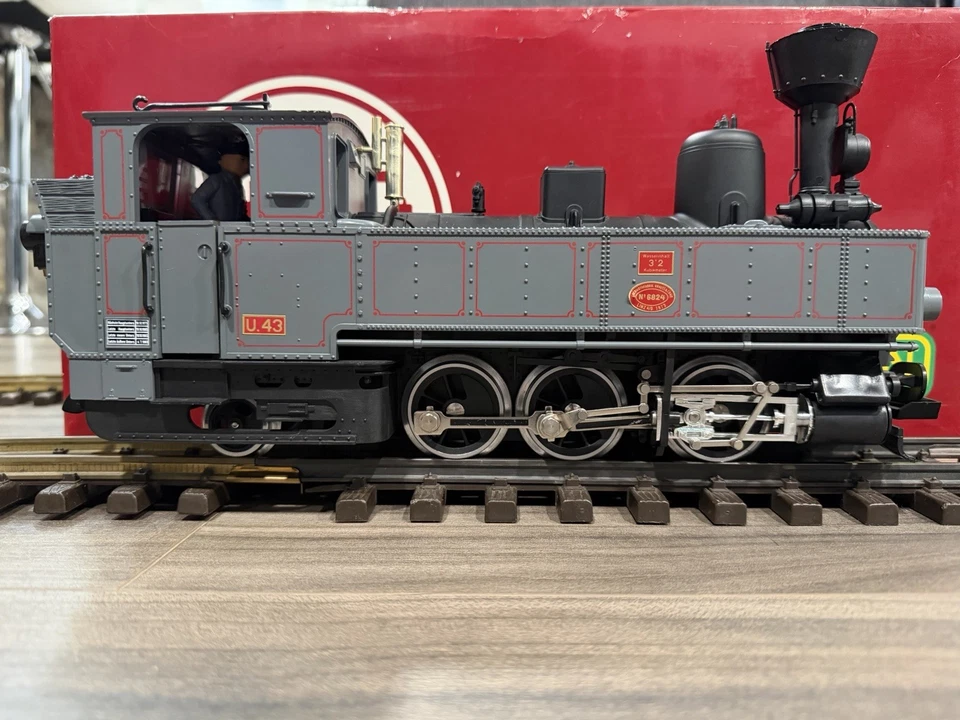 LGB 2070D G 0-6-2T U.43 #6824 w/ Smoke - Image 1 of 1