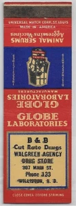 Vintage Matchbook Cover Misprint Walgreen Agency Drug Store Williston ND - Picture 1 of 3