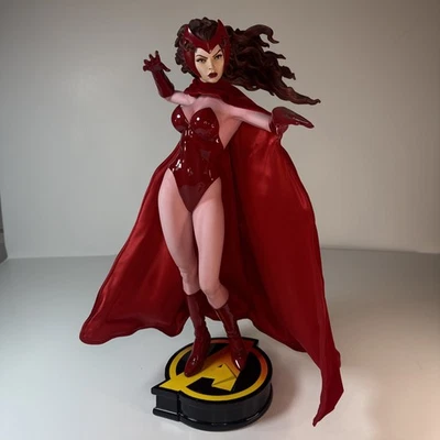 Bruja Escarlata, Sideshow Coleccionables Premium Exclusivo 223/750 1/4 Estatua Leer Foto 1 de 4