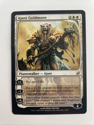 Ajani Goldmane Lorwyn Regular - Image 1 of 4