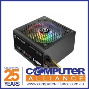 650 Watt Thermaltake Litepower RGB Power Supply PN PS-LTP-0650NHSANA-1 - Picture 1 of 1