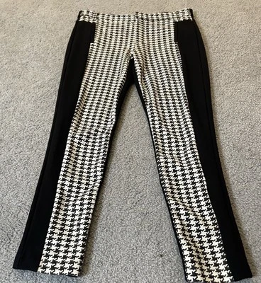 Leggings Y2K Bisou Bisou pata de gallo para mujer 12 negros calce ajustado atletismo Foto 1 de 4