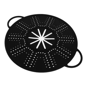 Splatter in silicone schermo olio da cucina spruzzatore per padelle - Foto 1 di 12