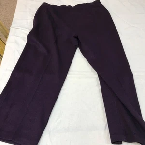 St John Basics classic Santana knit Navy pants slacks women's sz 12 - Picture 1 of 6