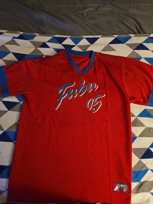 Jersey Fubu #05 Talla XL Rojo Blanco y Azul Foto 1 de 4