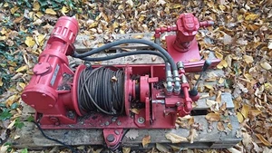Traktor Hydraulik Seilwinde ZAF Zahnradfabrik, Forstwinde Zapfwelle/Ölmotor - Bild 1 von 6