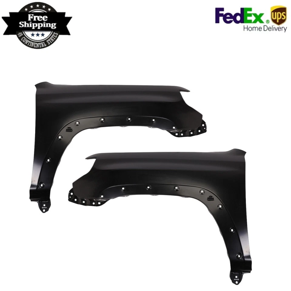 Fenders Front Left and Right Driver & Passenger Side For 10-23 Toyota 4Runner Foto 1 de 4