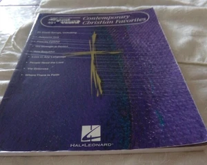 Hal Leonard Book of Sheet Music for Piano 25 Contemporary Christian Favorites VG - Picture 1 of 1