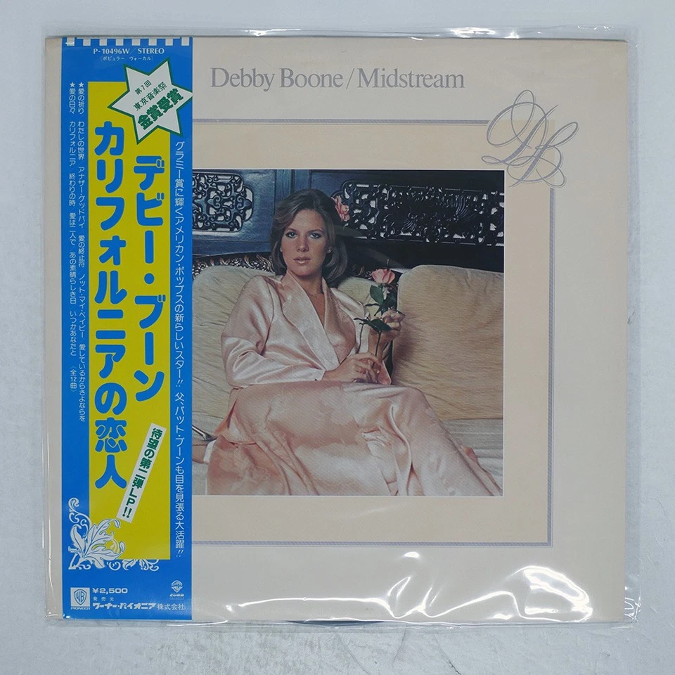 DEBBY BOONE MIDSTREAM WARNER BROS. P10496W Japan OBI VINYL LP - Image 1 of 1