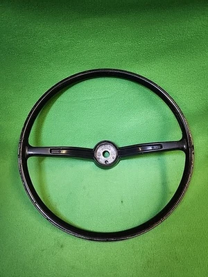Volkswagen Beetle Ghia 1964-1965 tipo 3 volante negro 311415651A VW Bug Foto 1 de 4