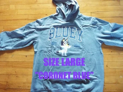 BLUEY HOODIE SIZE LARGE - Image 1 of 4