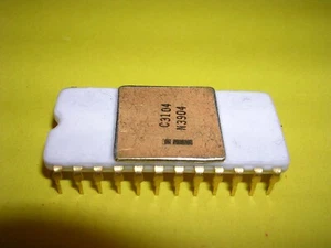 Intel C3104 RAM Chip (Type 1), Very Early Variety, Very Rare! - Picture 1 of 3