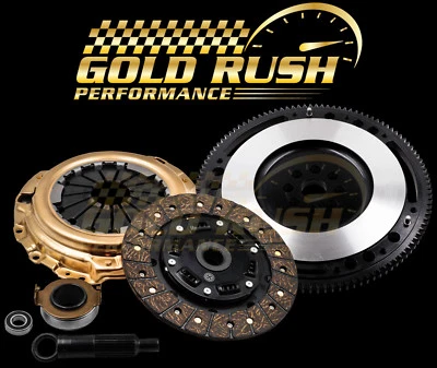 GOLD STAGE 2 CLUTCH KIT+RACE FLYWHEEL 94-01 ACURA INTEGRA B16 B18 B20 B SERIES - Image 1 of 3
