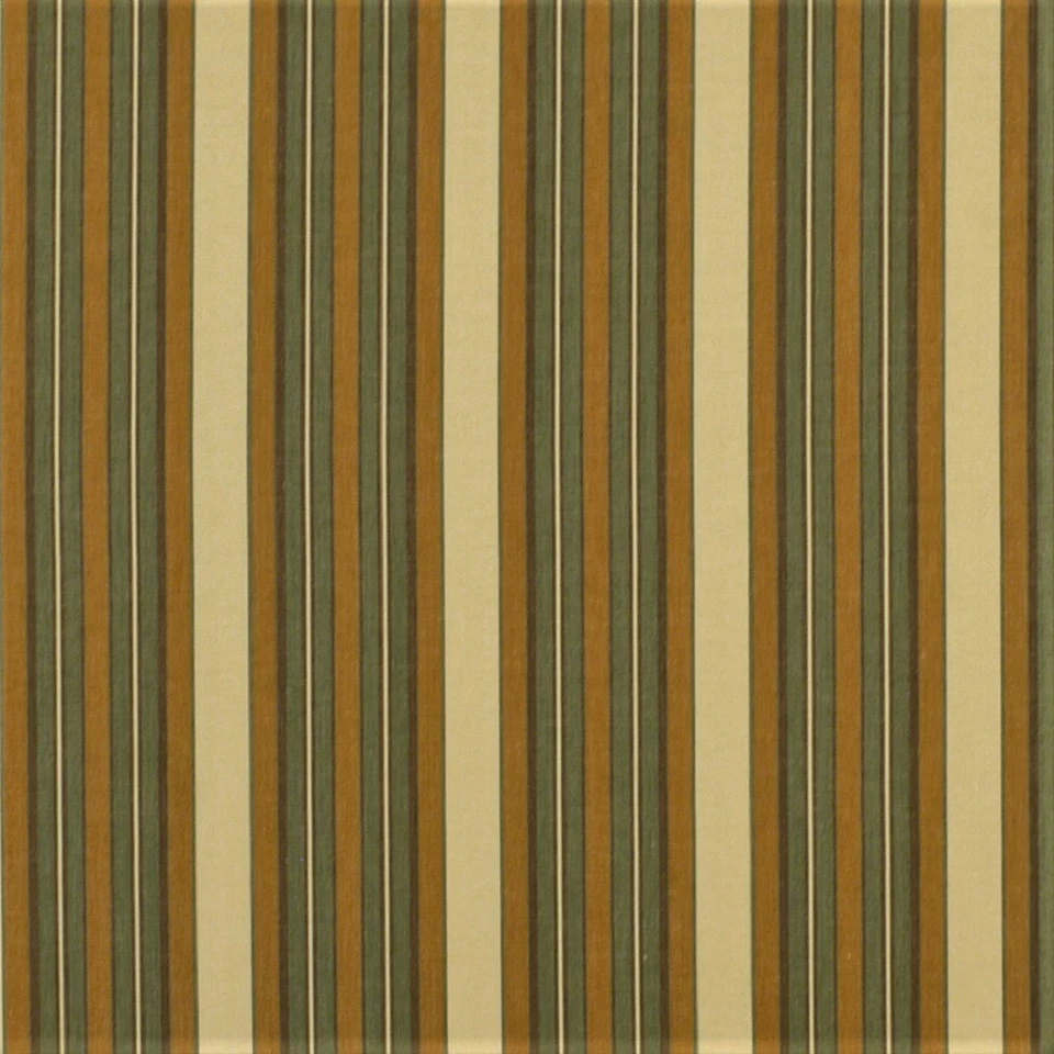 Fabric Robert Allen Beacon Hill Thistle Stripe Patina Rust Linen Drapery II21 - Image 1 of 1