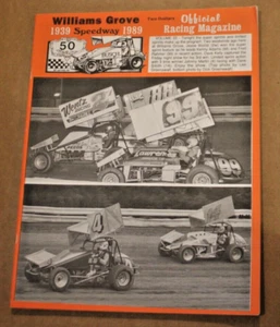 1989 Williams Grove Speedway Program - Volume 22 - September 15, 1989 - Picture 1 of 2