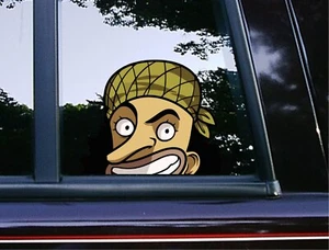 Usopp Peeker Peeking Bumper Window Vinyl Decal Anime One Piece Manga Stickers - Picture 1 of 4