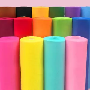 1/2/3meter Stiff Felt Fabric Sheet Craft Felt Sheet Assorted Color Thick Stiff C - Picture 1 of 94