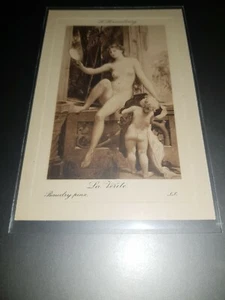 Carte postale ancienne, femme dénudée - Picture 1 of 2