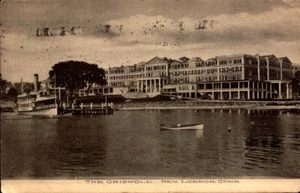 VINTAGE POSTCARD- THE GRISWOLD HOTEL, NEW LONDON, CONN BK77 - Picture 1 of 2