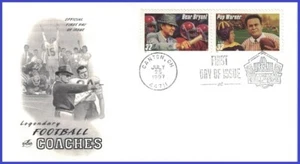 USA3 #3143 U/A ARTCRAFT FDC STR2  Paul Bear Bryant - Picture 1 of 1